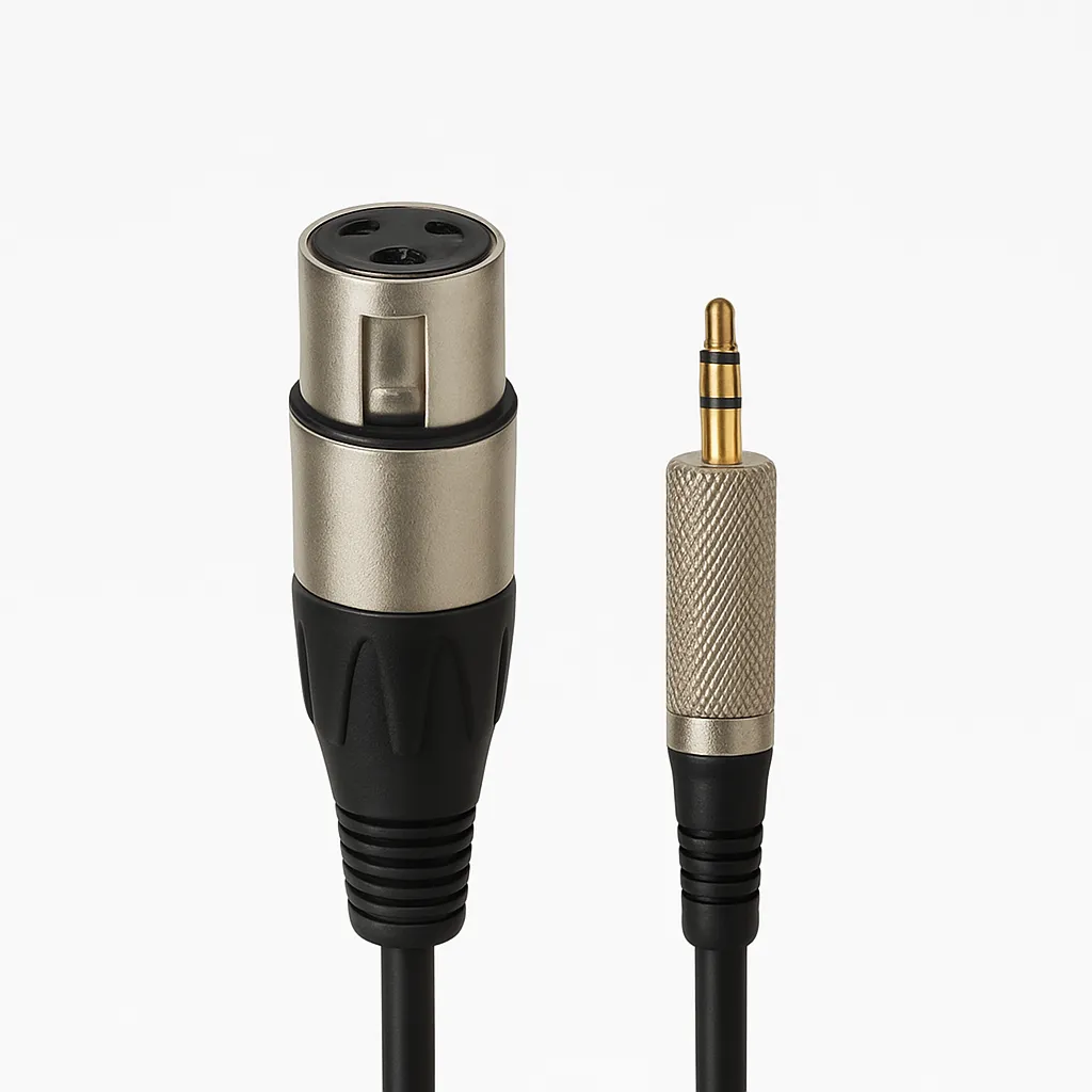 XLR Female - 3,5mm Jack Male kábel