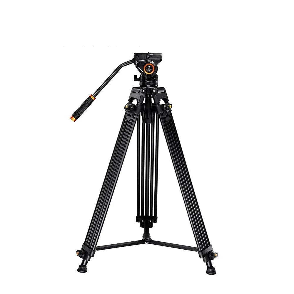 K&F Concept VA18 + VH081 Fluid Head Tripod