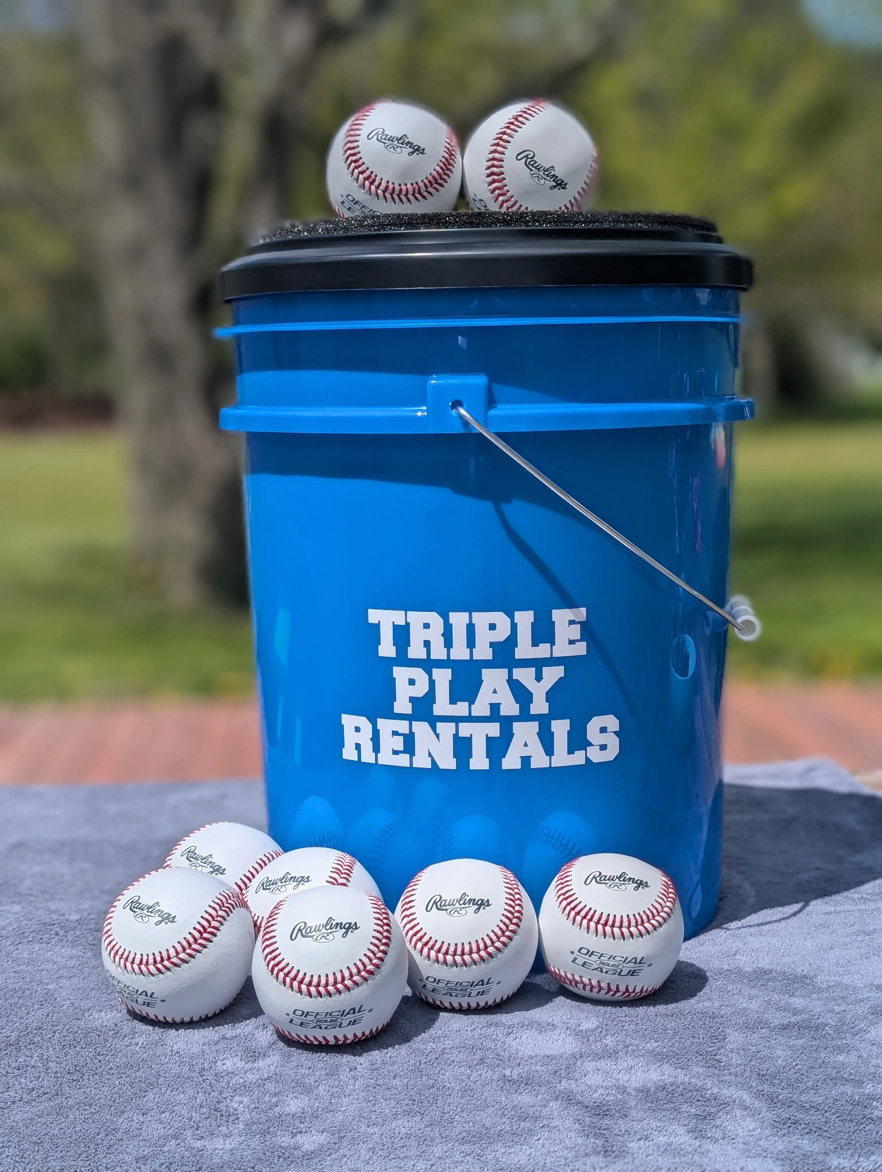 Bucket of Baseballs