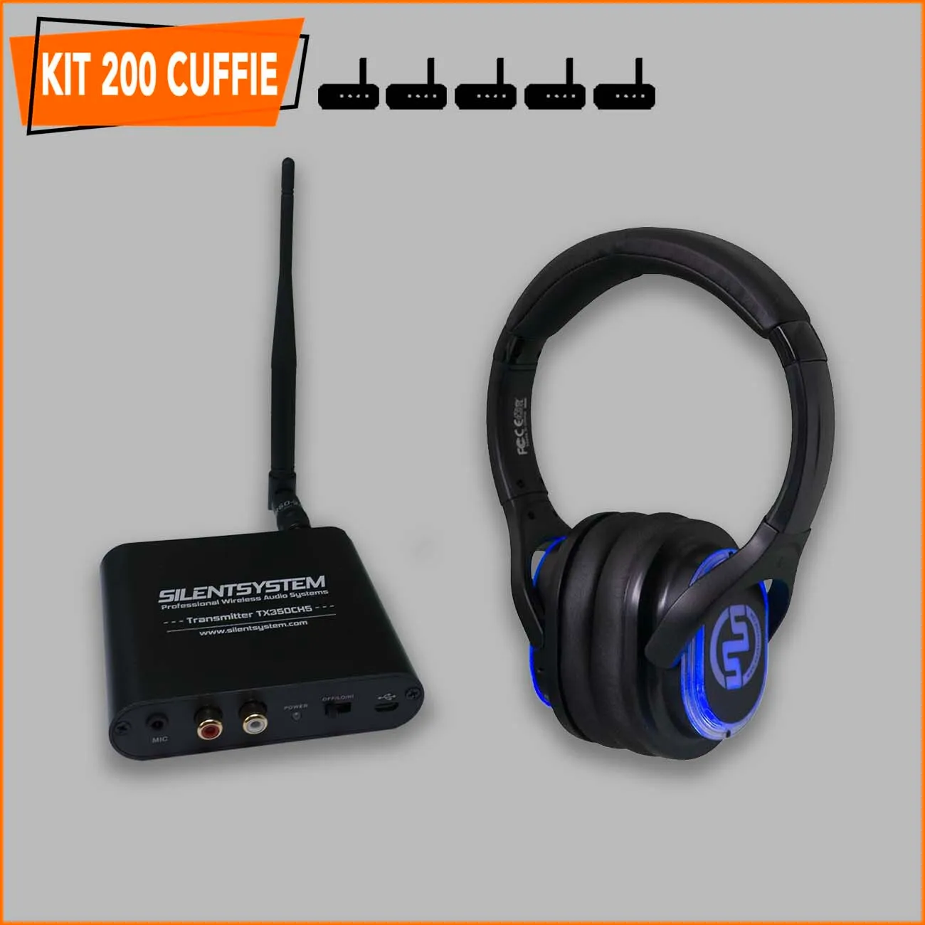 KIT 200 Cuffie | SX553 