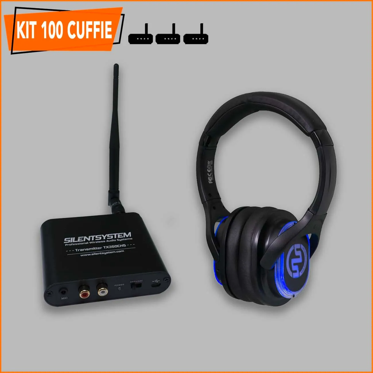 KIT 100 Cuffie | SX553