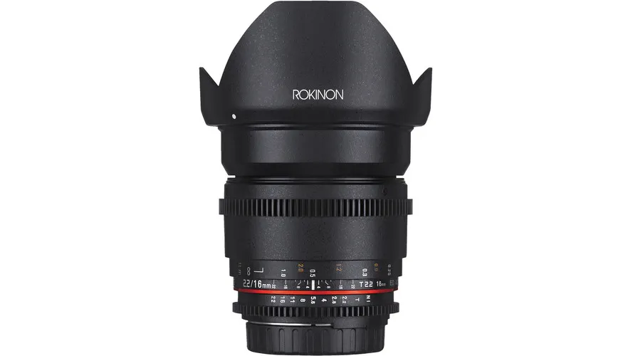 Rokinon 24mm lens (Canon mount)