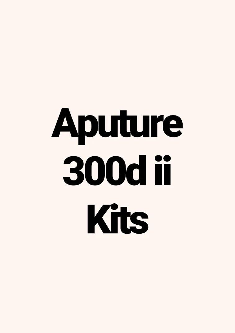 Aputure 300d ii kits