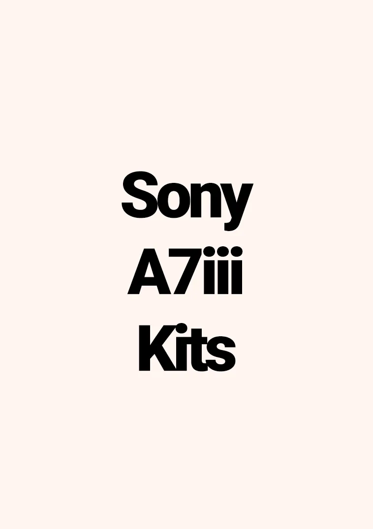 a7 iii kits