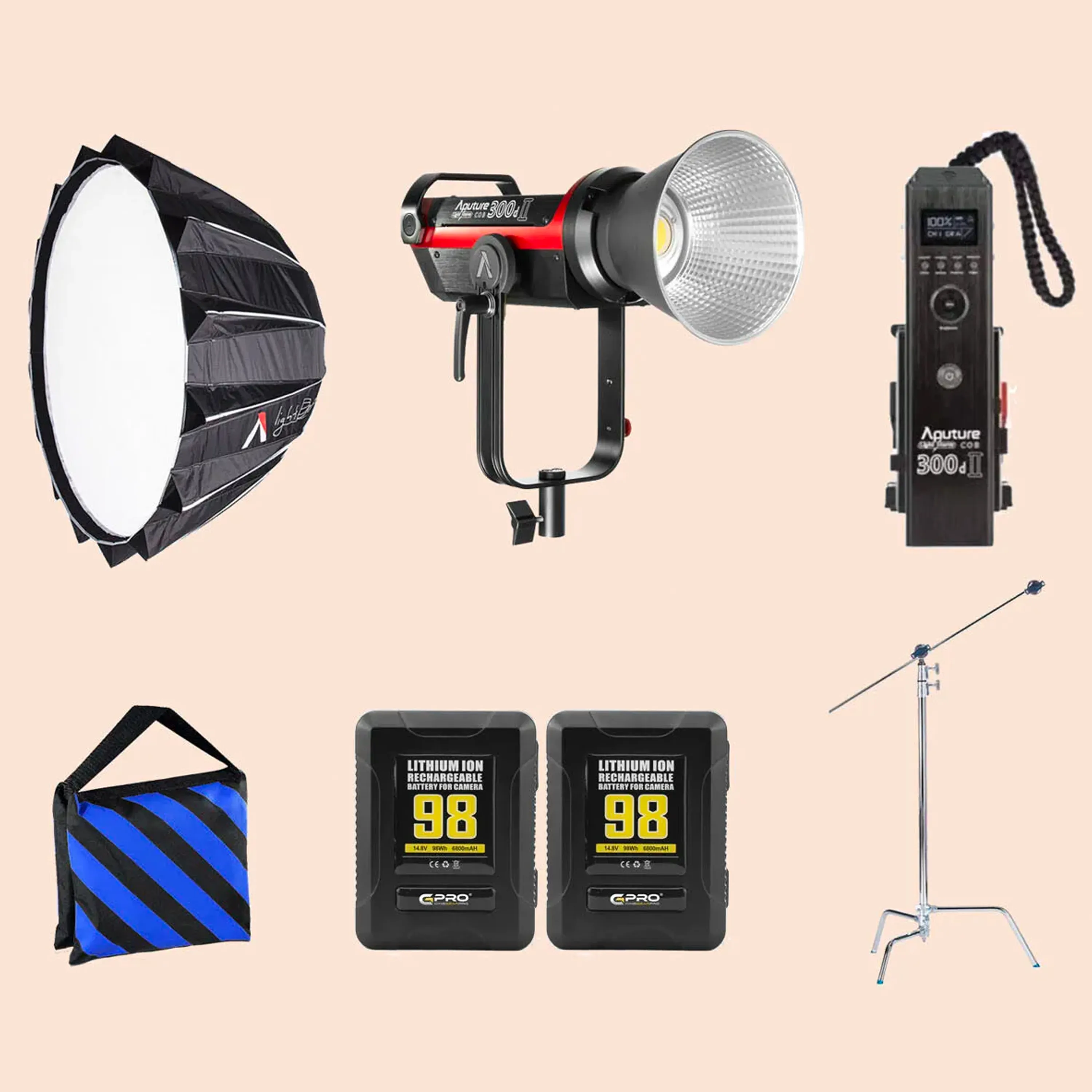 APUTURE 300D II / INTERVIEW PACKAGE