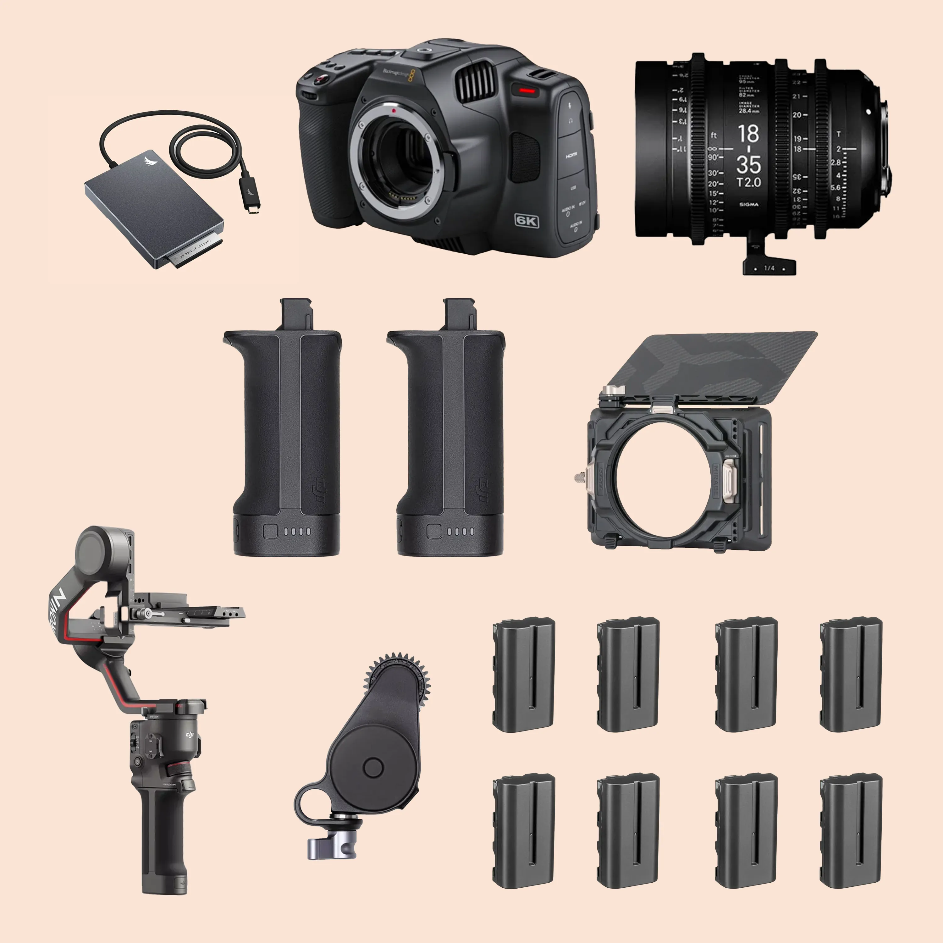 Blackmagic 6k pro / cinema kit 1 