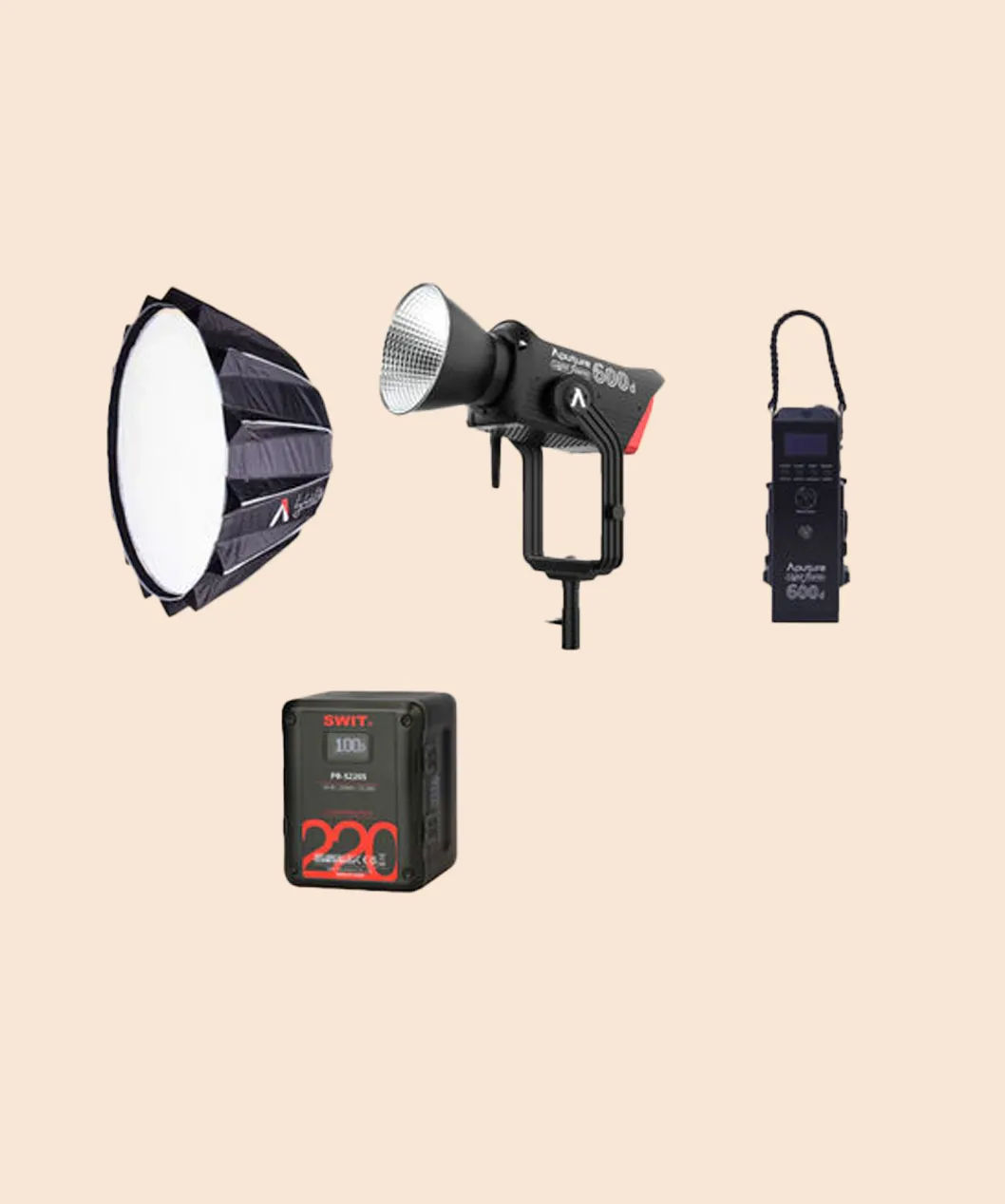 Aputure 600d / Interview kit 