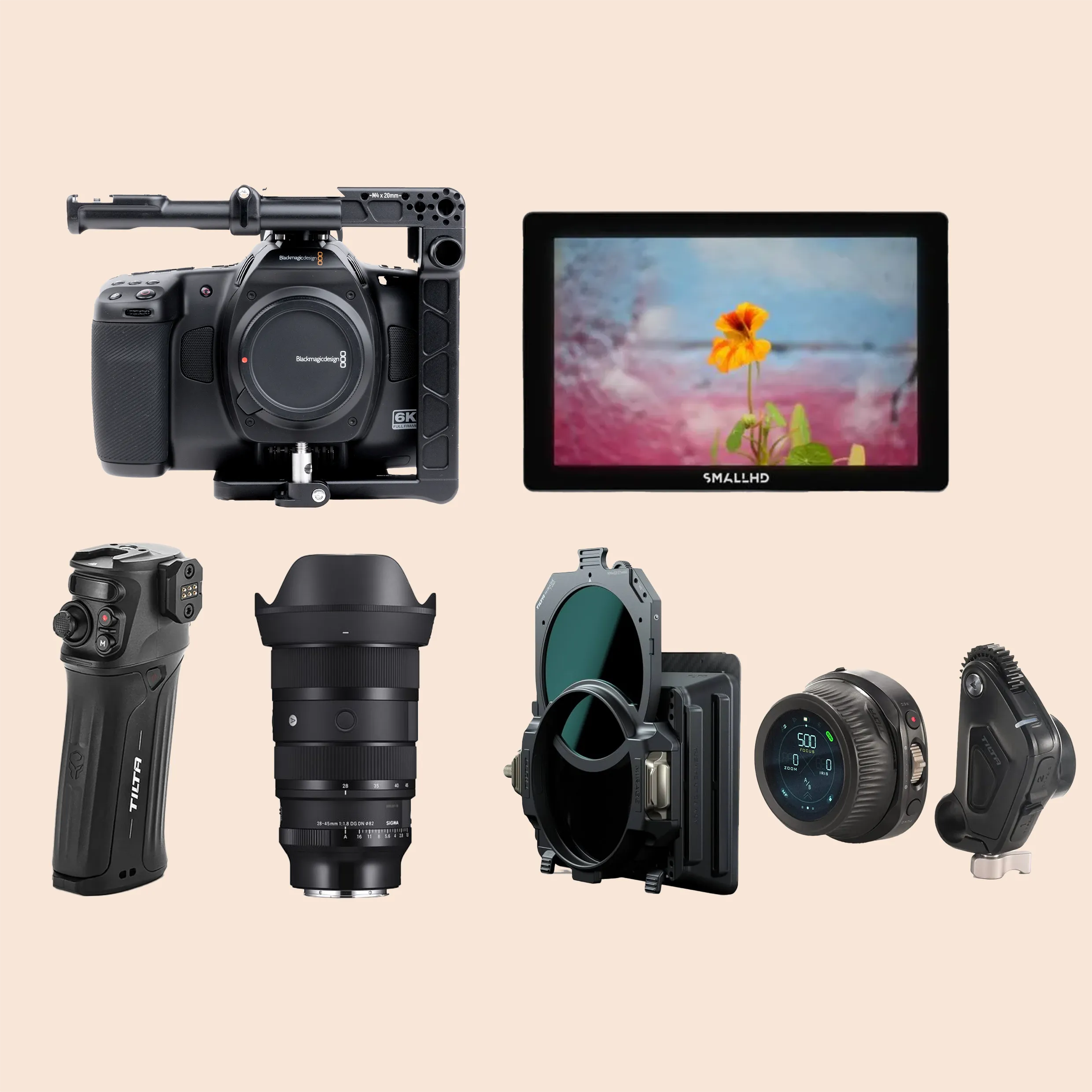 Blackmagic cinema 6k / handheld kit