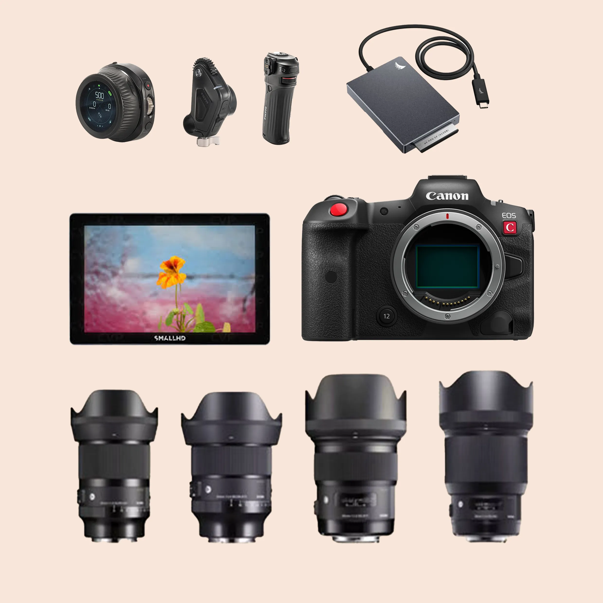 Canon R5 C / Handheld kit 