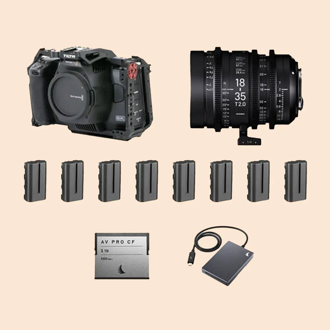 Blackmagic 6k pro starter kit