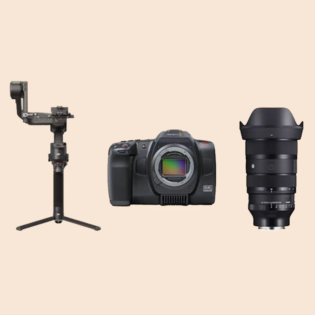 Blackmagic cinema 6k x rs4 pro