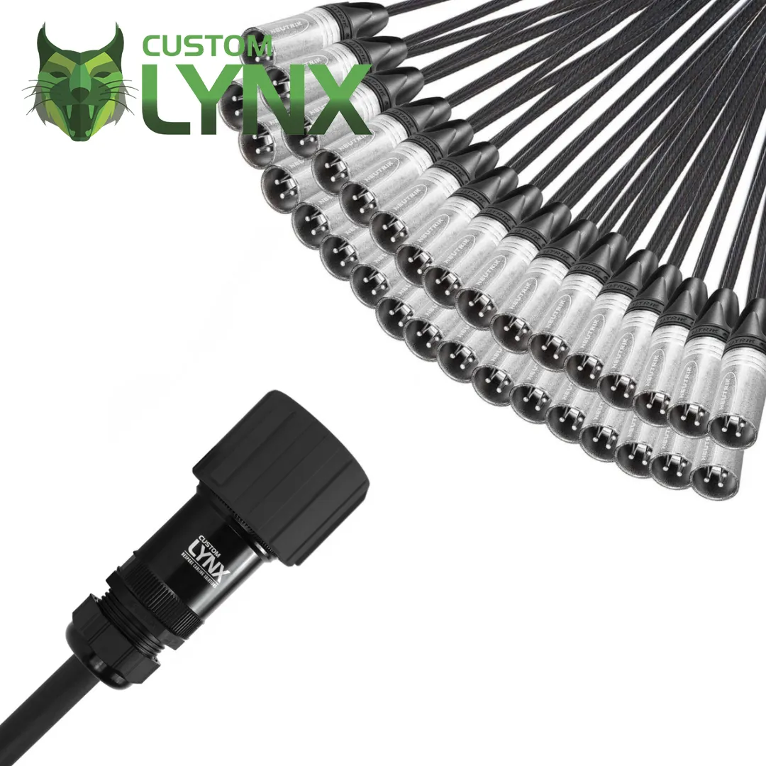 150 VEAM - 32X MALE XLR - 10 METER CABLE 