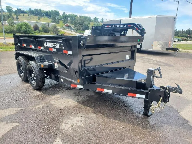 Iron Bull 12' Dump Trailer (includes Rental Protection Plan)