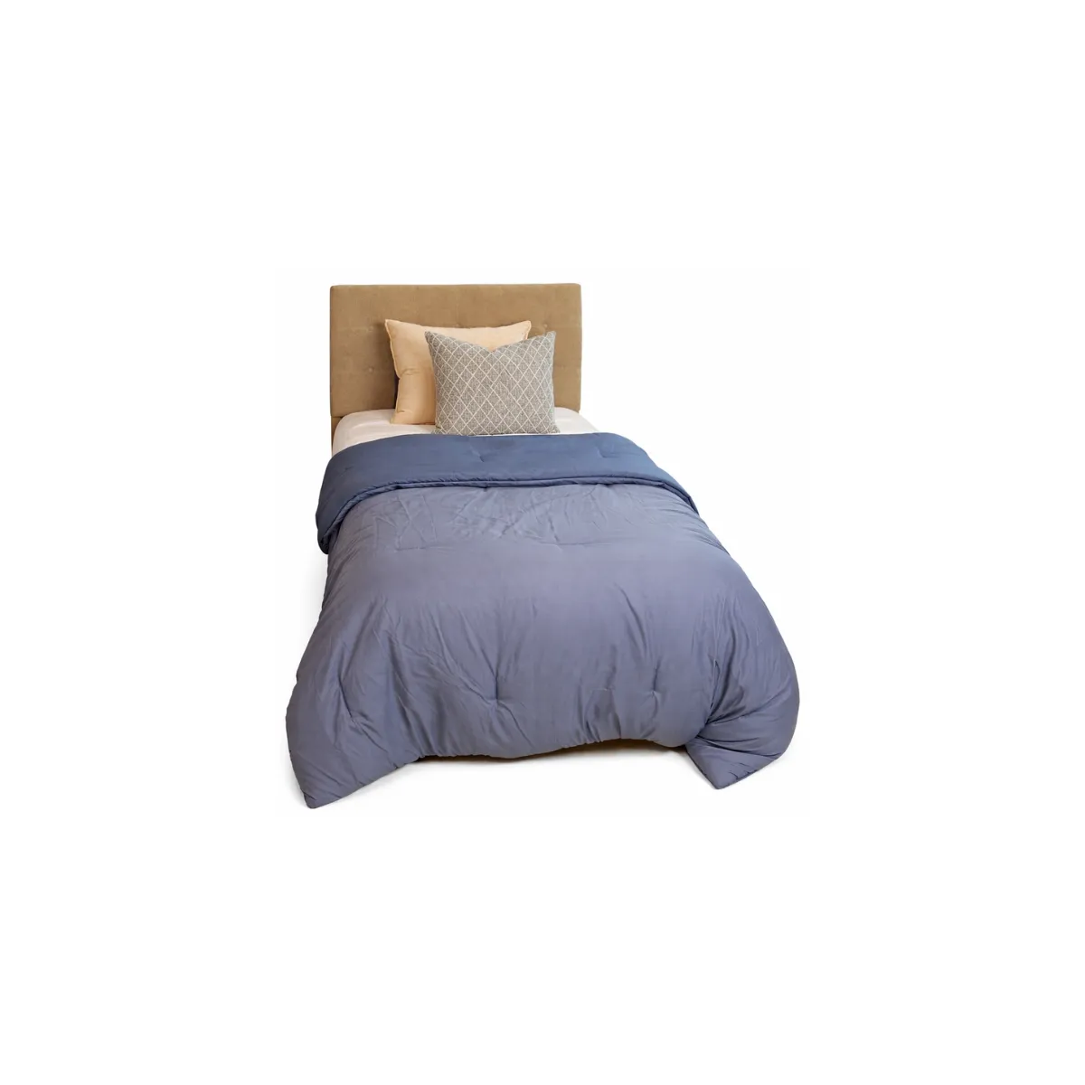 REVERSIBLE TWIN COMFORTER BLUE  