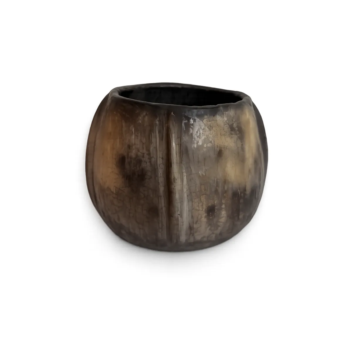 SMOKEY COLOURED POT