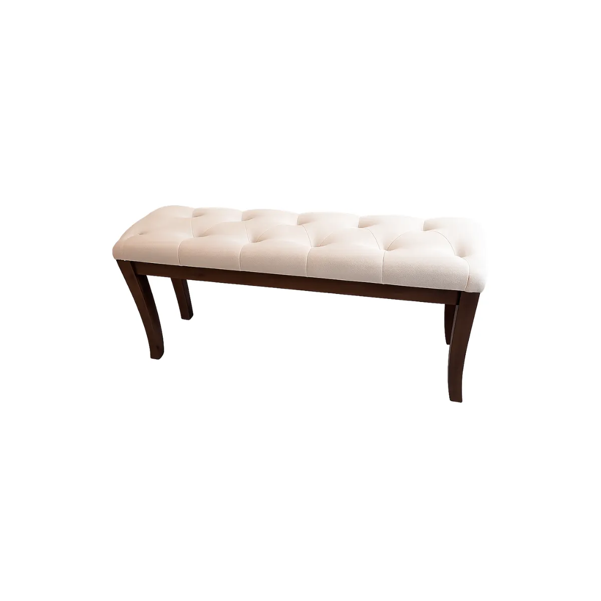 UPHOLSTERED TUFTED BENCH