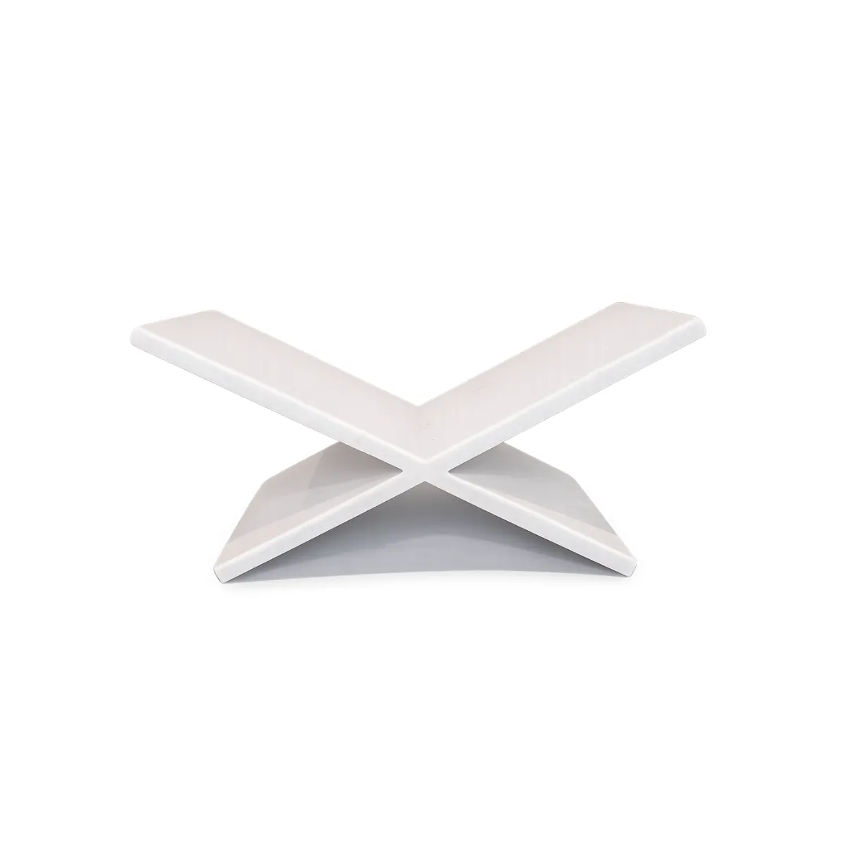 MODERN X-SHAPED BOOKSTAND