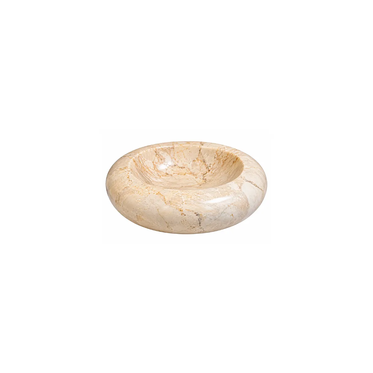 SMALL BOWL - CREAM MARBLE
