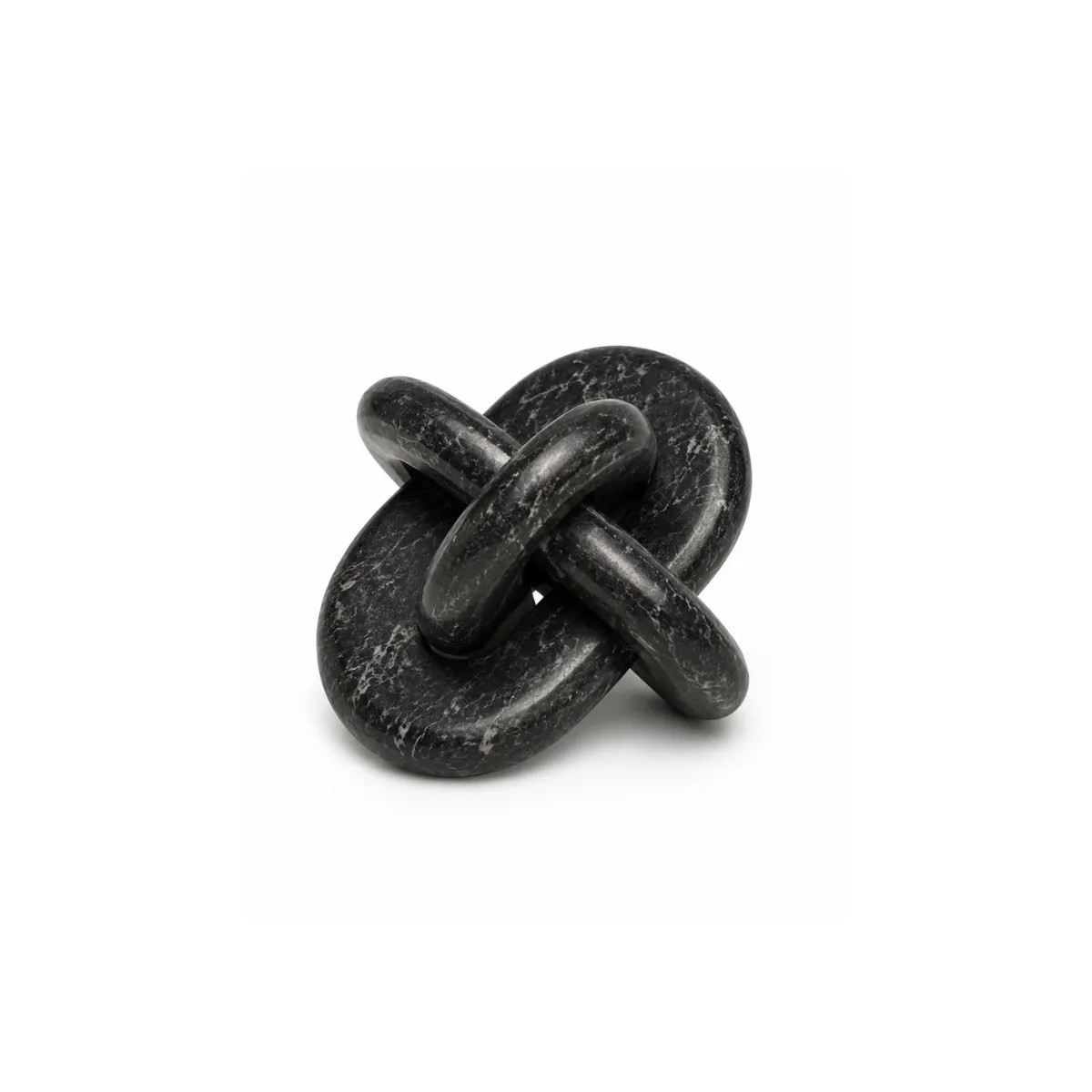 BLACK KNOT SCULPTURE