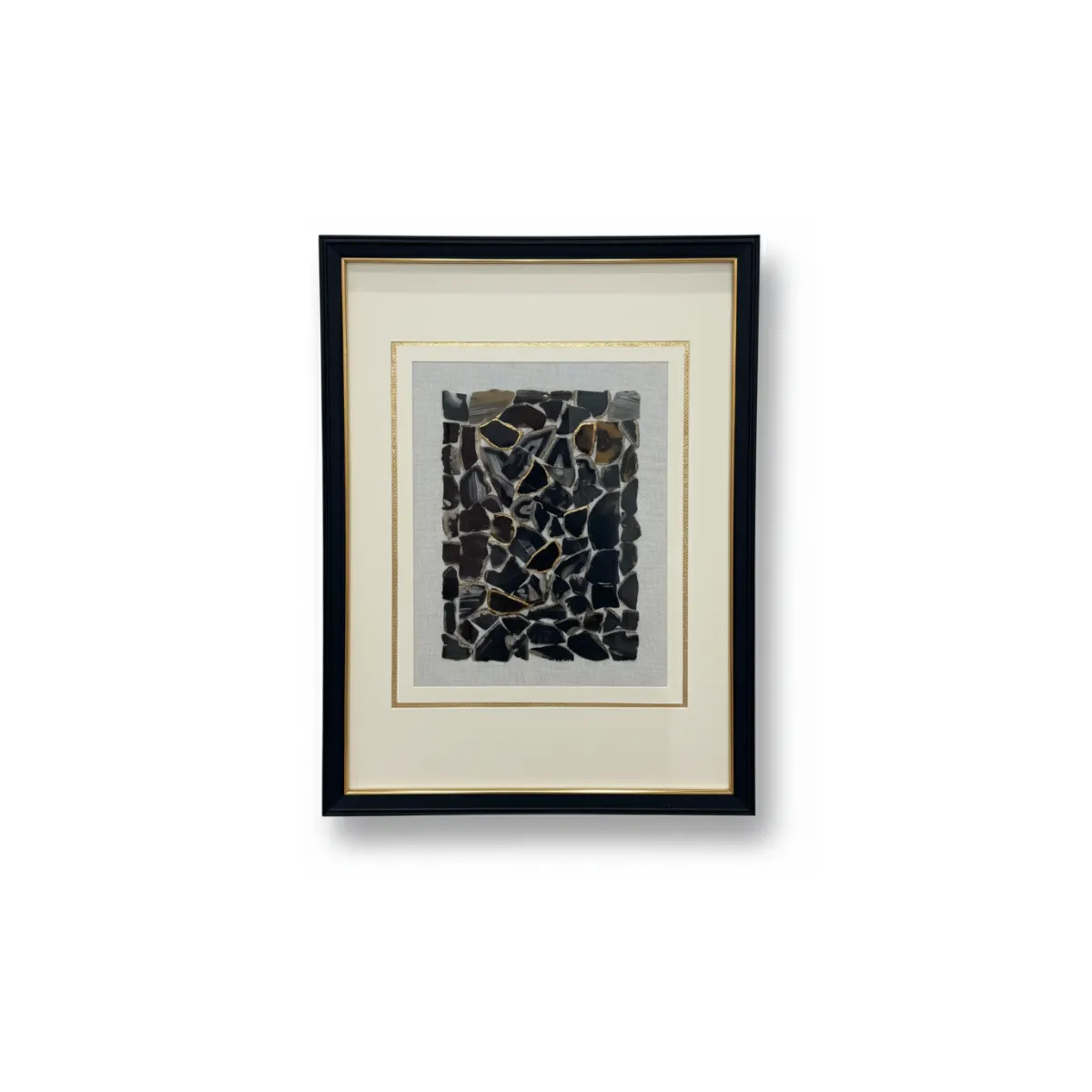 Abstract Stone Portrait Frame