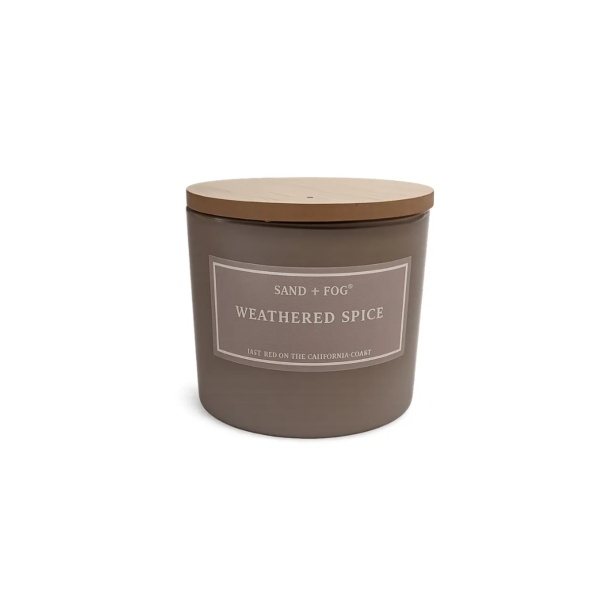 SAND + FOG “WEATHERED SPICE” SCENTED CANDLE