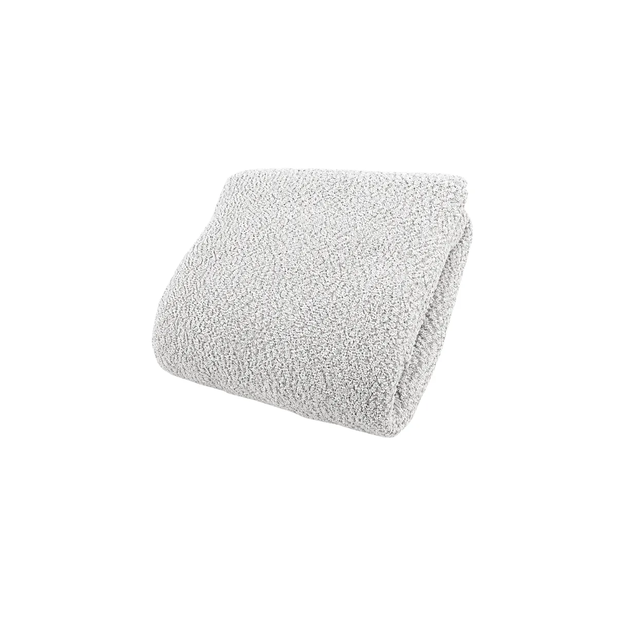 LIGHT GREY TEXTURED KING COMFORTER