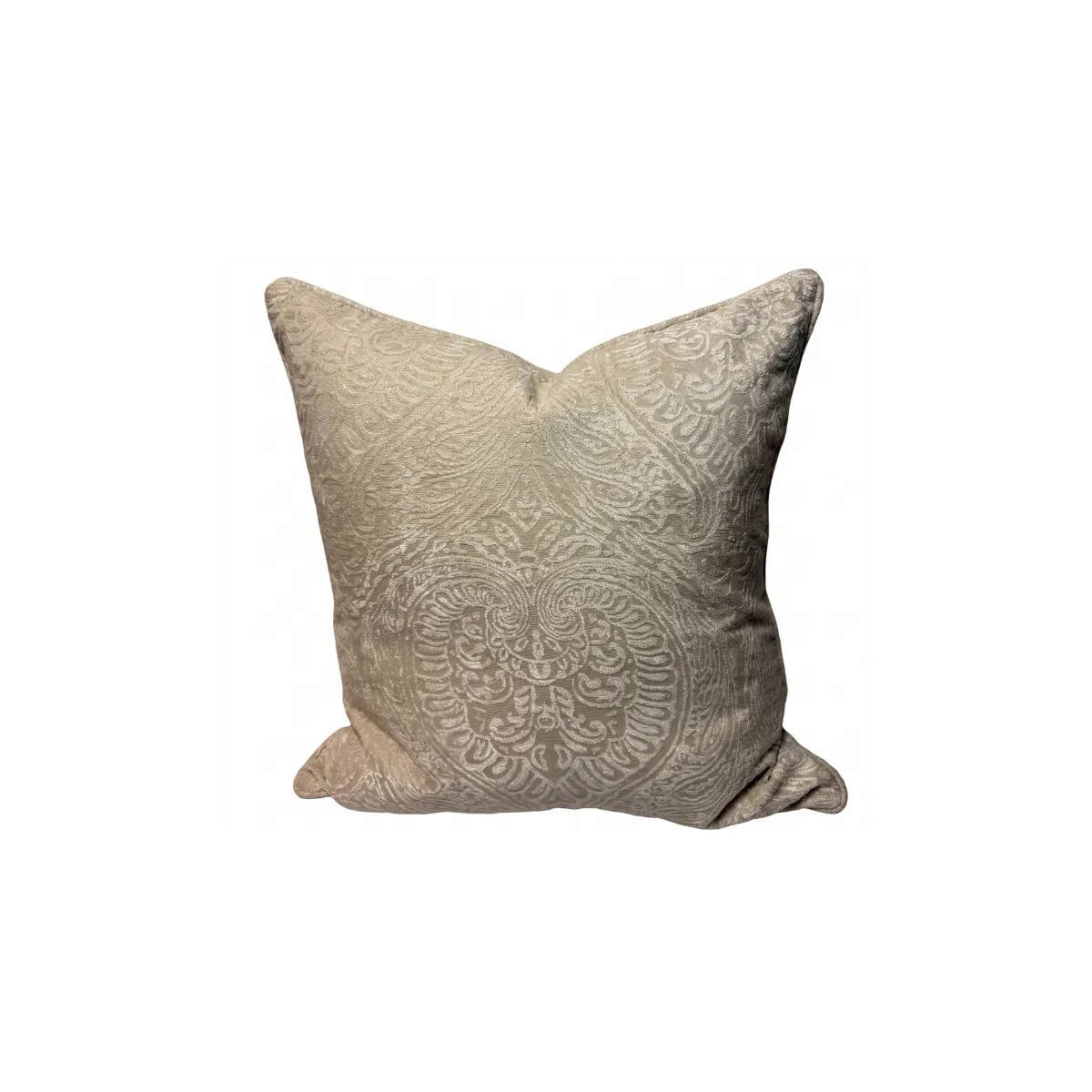 LIGHT GOLD THROW PILLOW