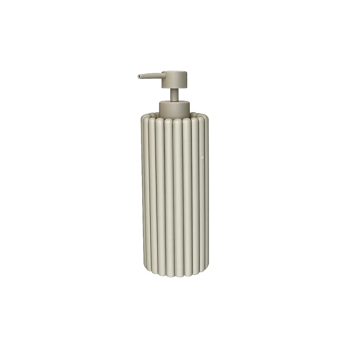MATTE TAUPE SOAP DISPENSER