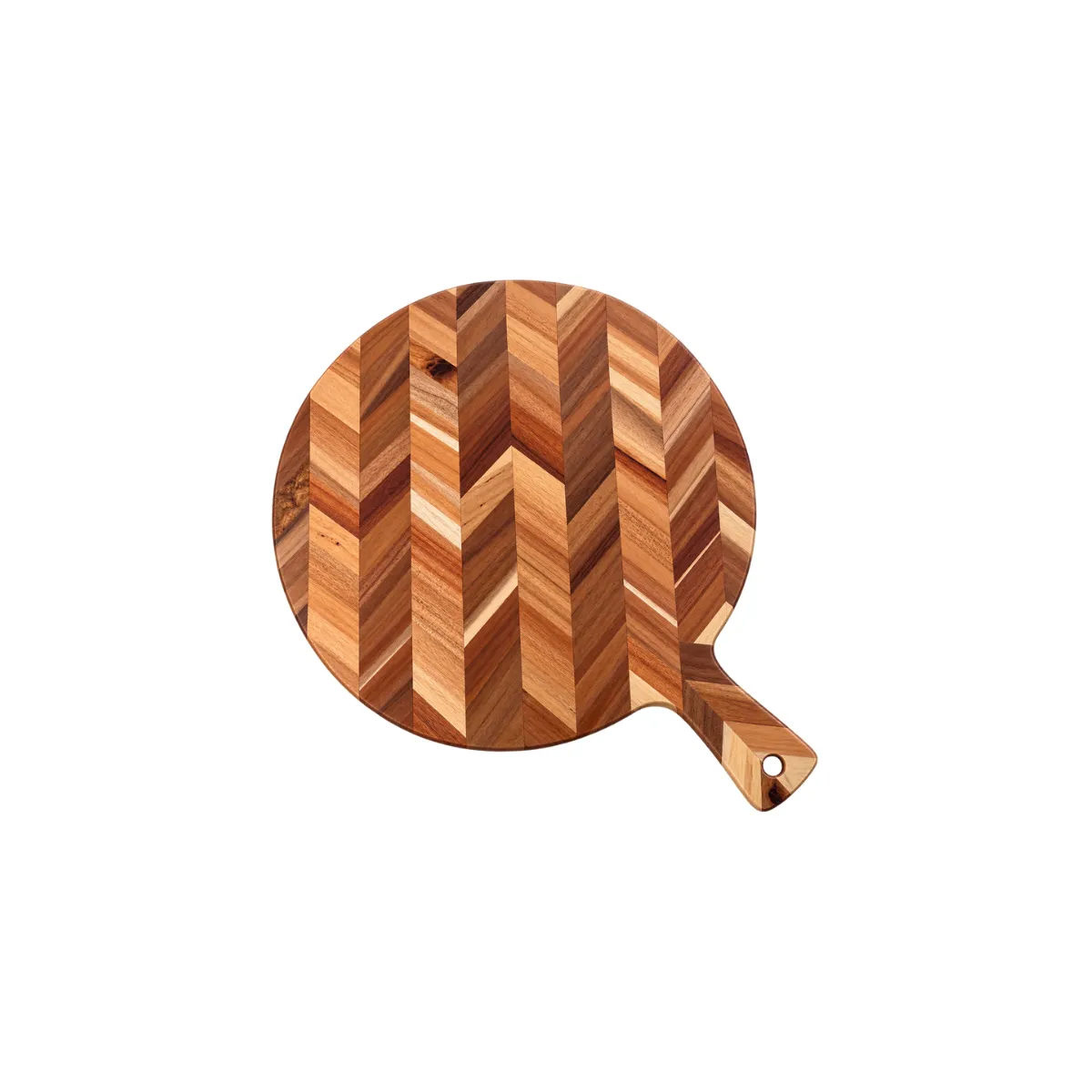PADDLE CUTTING BOARD - WOOD - CHEVRON