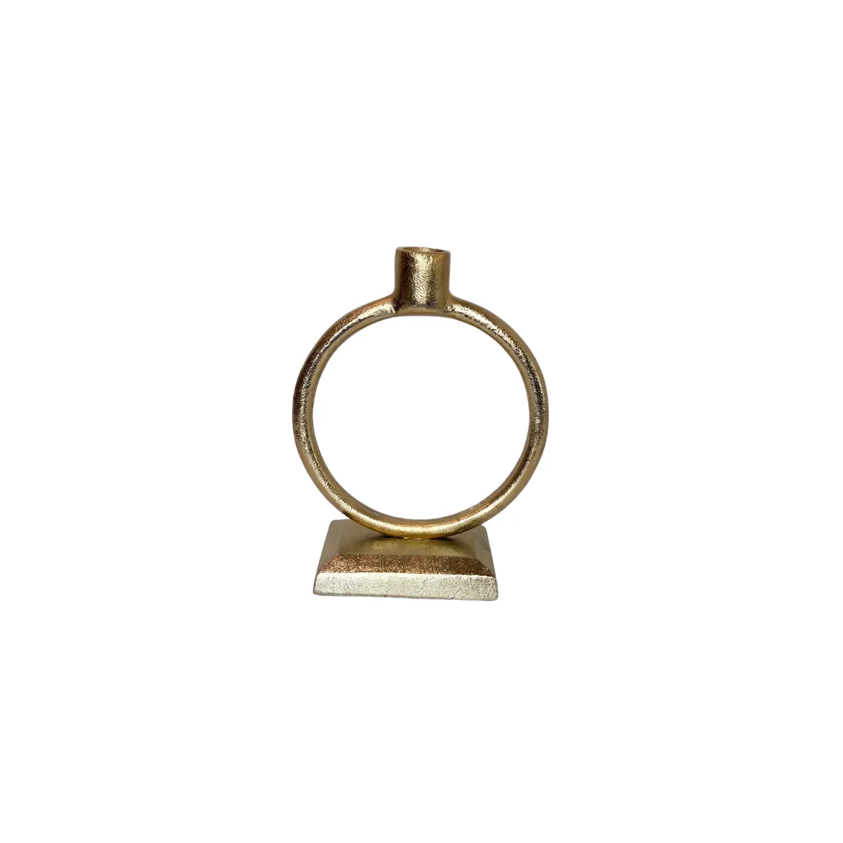 MATTE GOLD CANDLESTICK HOLDER