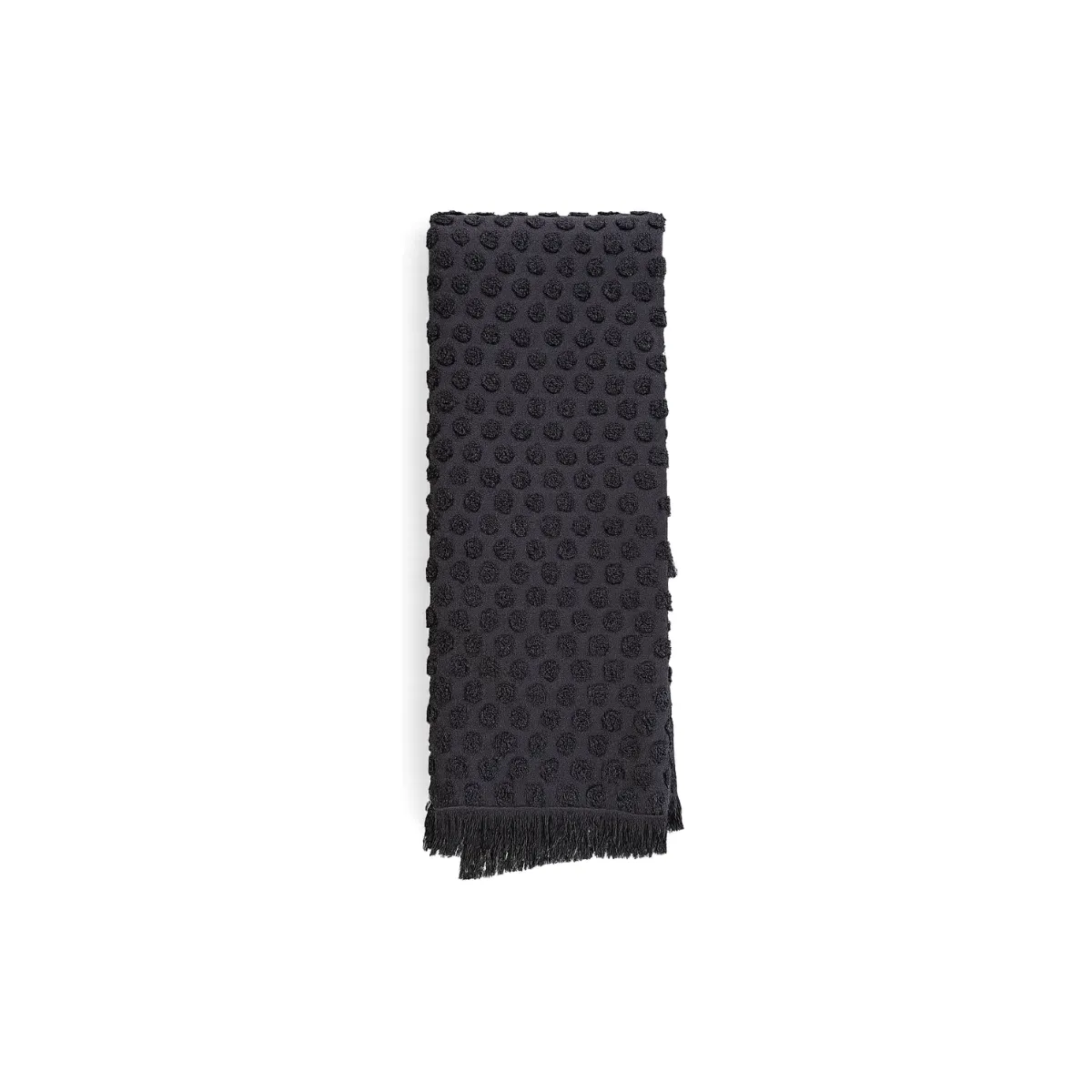 BLACK POLKA DOTS KITCHEN TOWEL