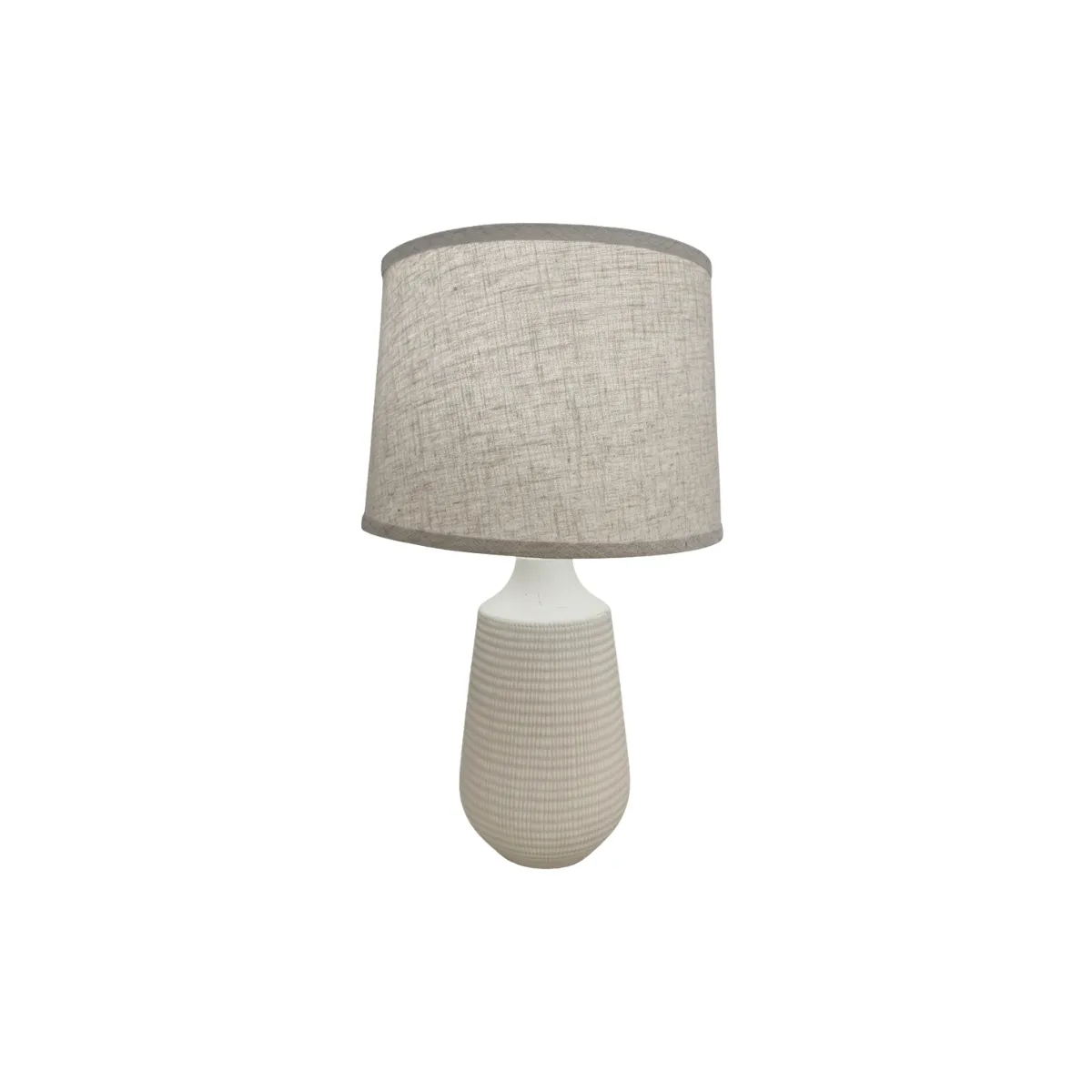 Off-White ceramic Table Lamp