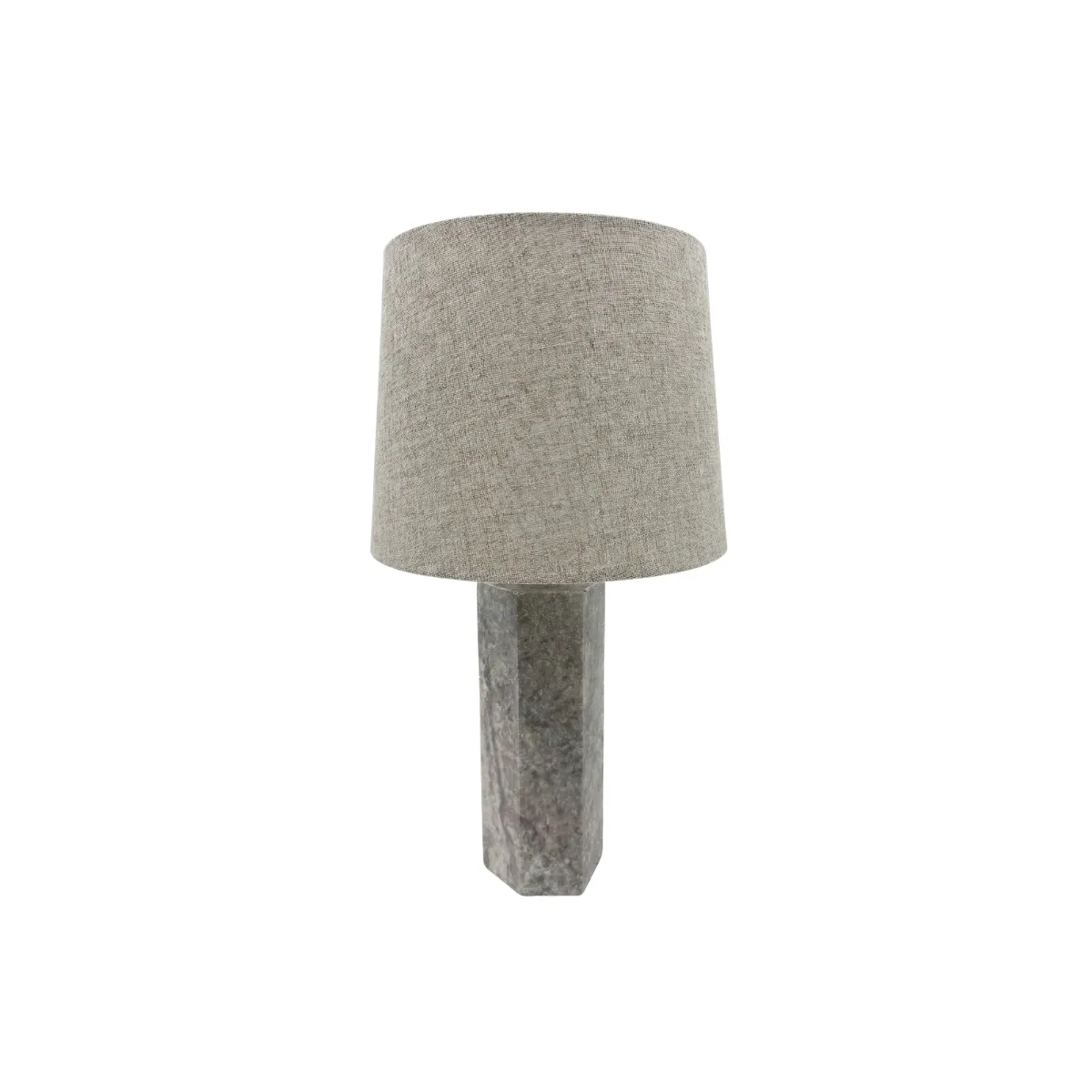 STONE BASE TABLE LAMP