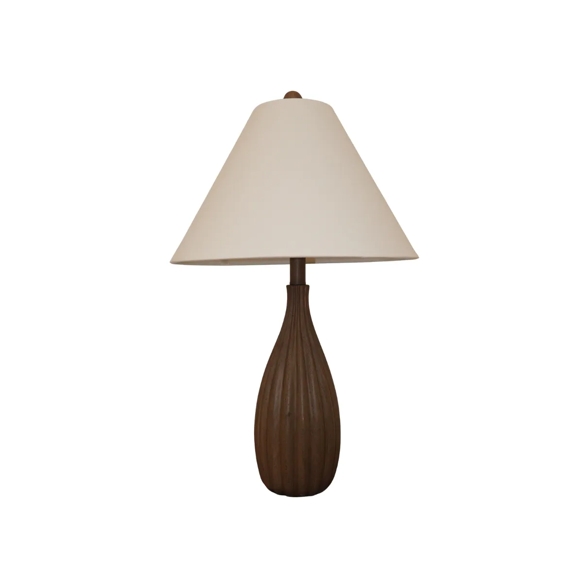 Earthy wood Modern Table Lamp