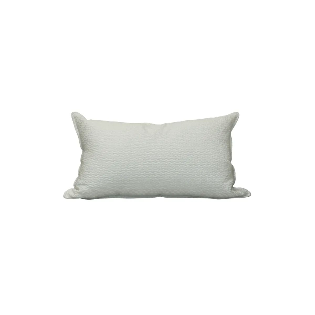 WHITE LUMBAR PILLOW