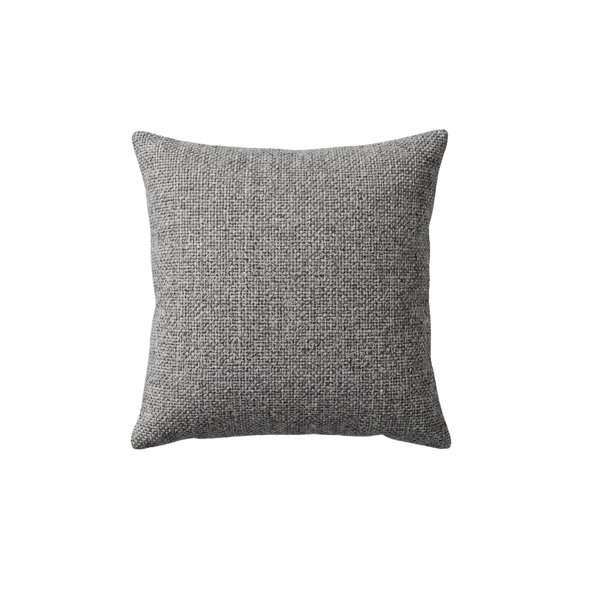 HEATHER GREY WOVEN THROW PILLOW