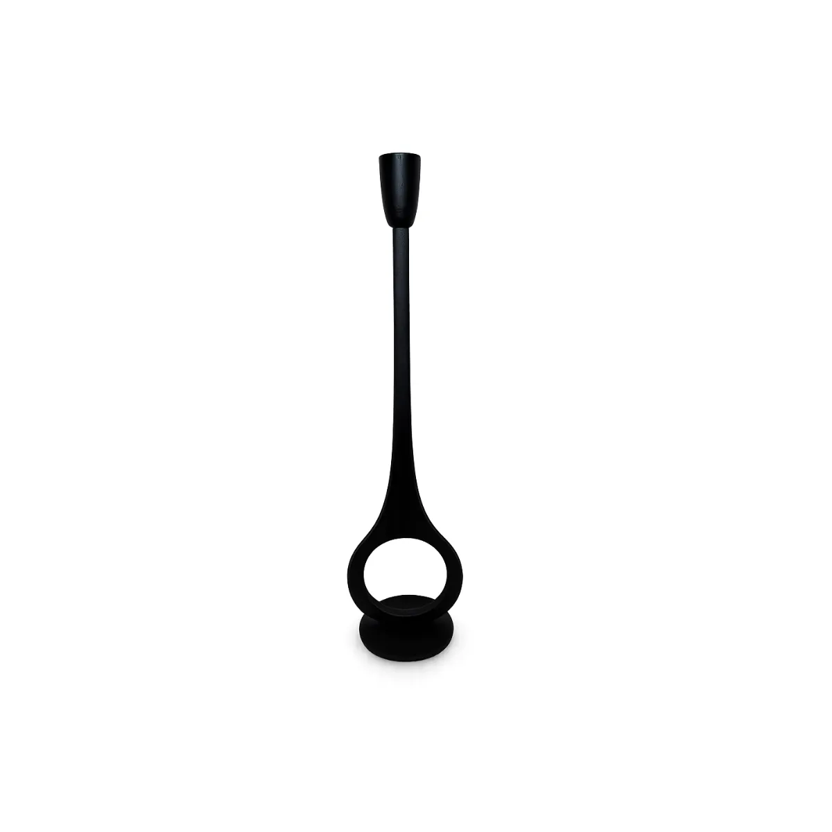 MINIMALIST BLACK CANDLESTICK