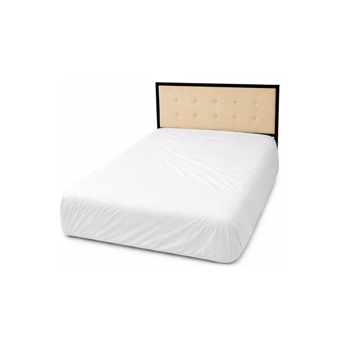 FITTED WHITE SHEET SET SIZE FULL/DOUBLE