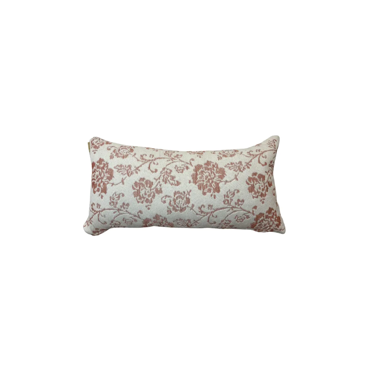 PINK FLORAL LUMBAR PILLOW 