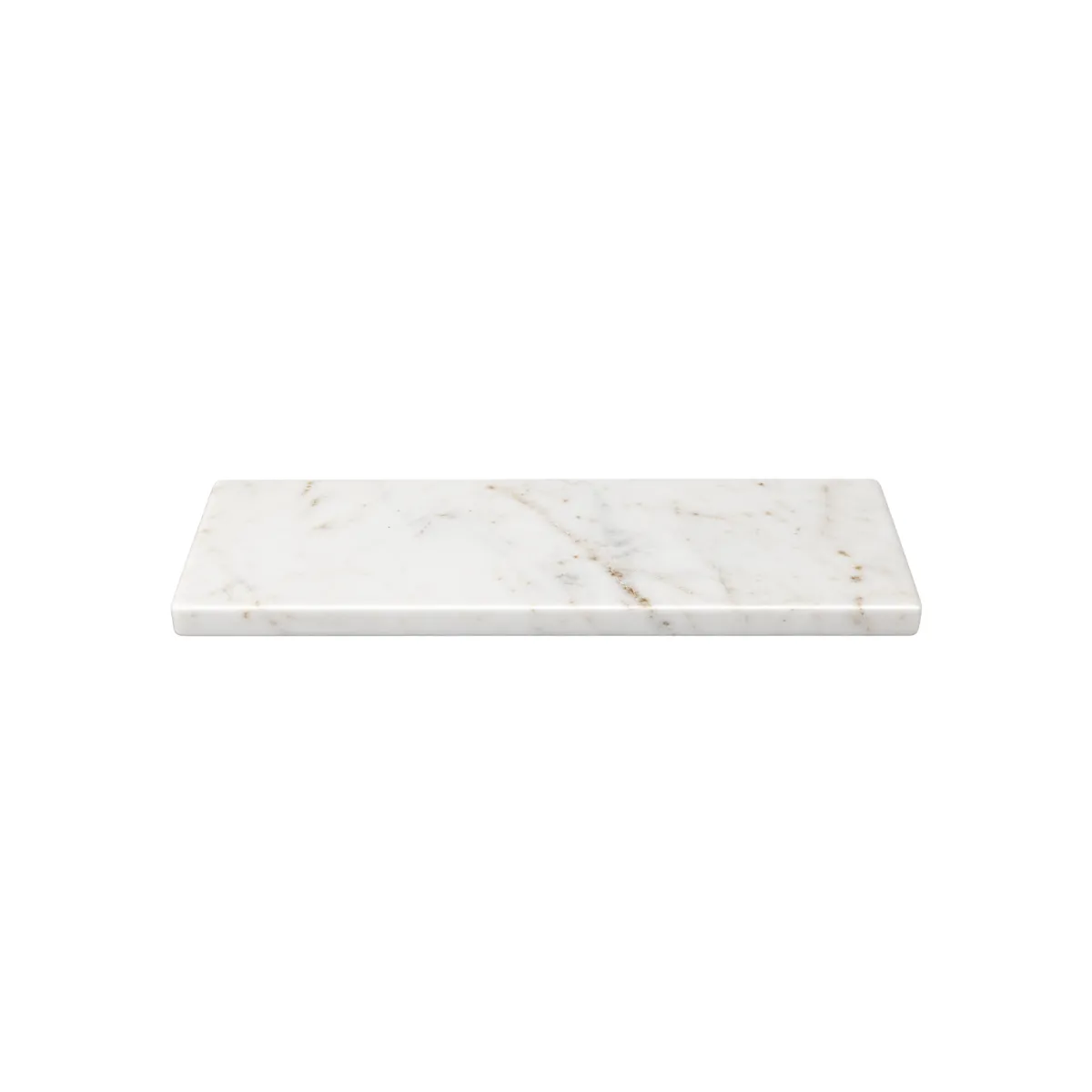 14"L MARBLE BOARD - WHITE