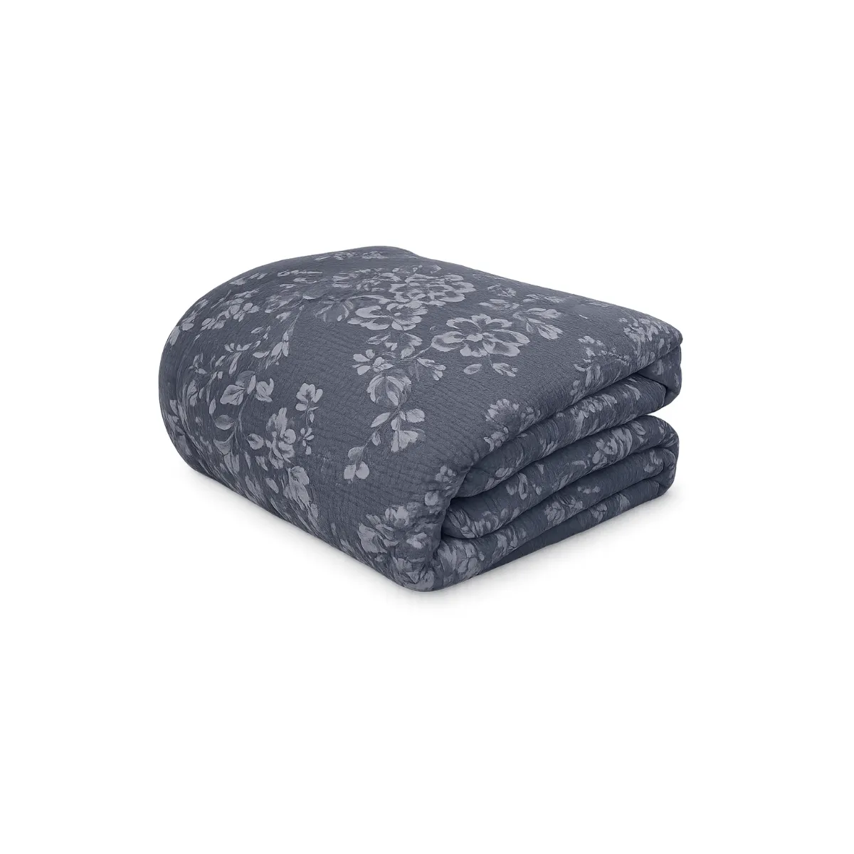 FULL/ QUEEN FLORAL-PATTERNED COMFORTER