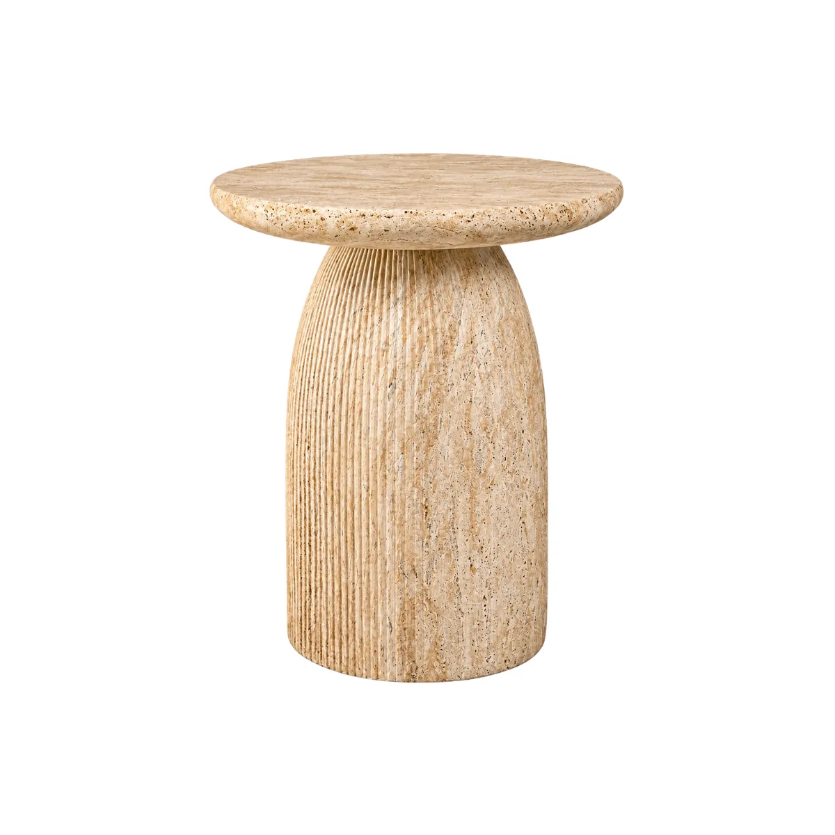 PEDESTAL END TABLE 