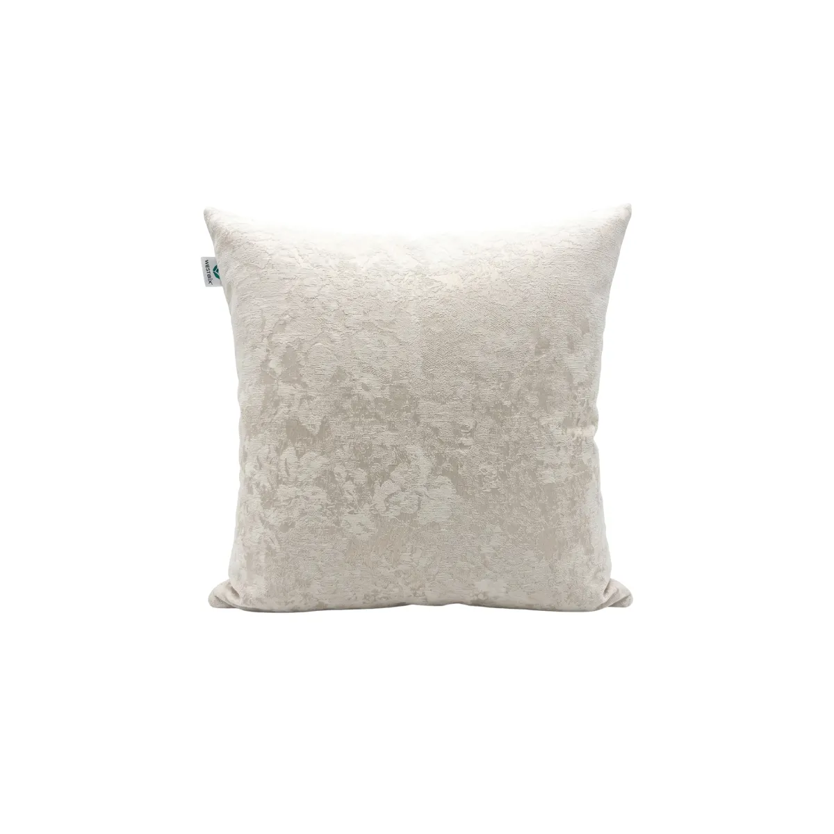 CREAM VELVET THROW PILLOW