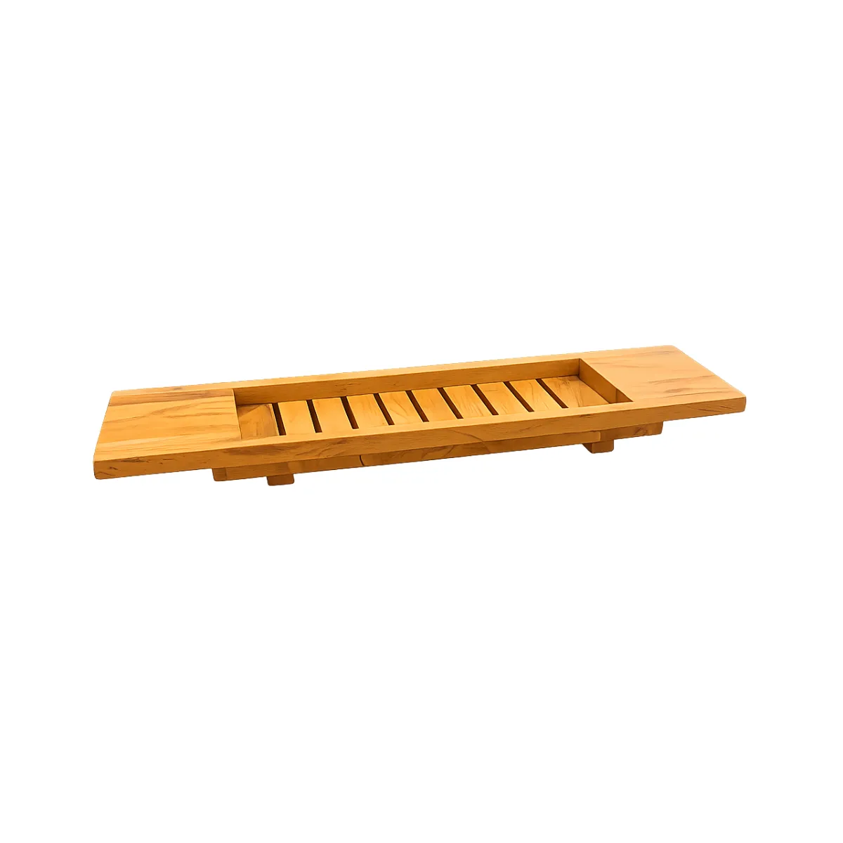 WOOD BATHTUB TRAY