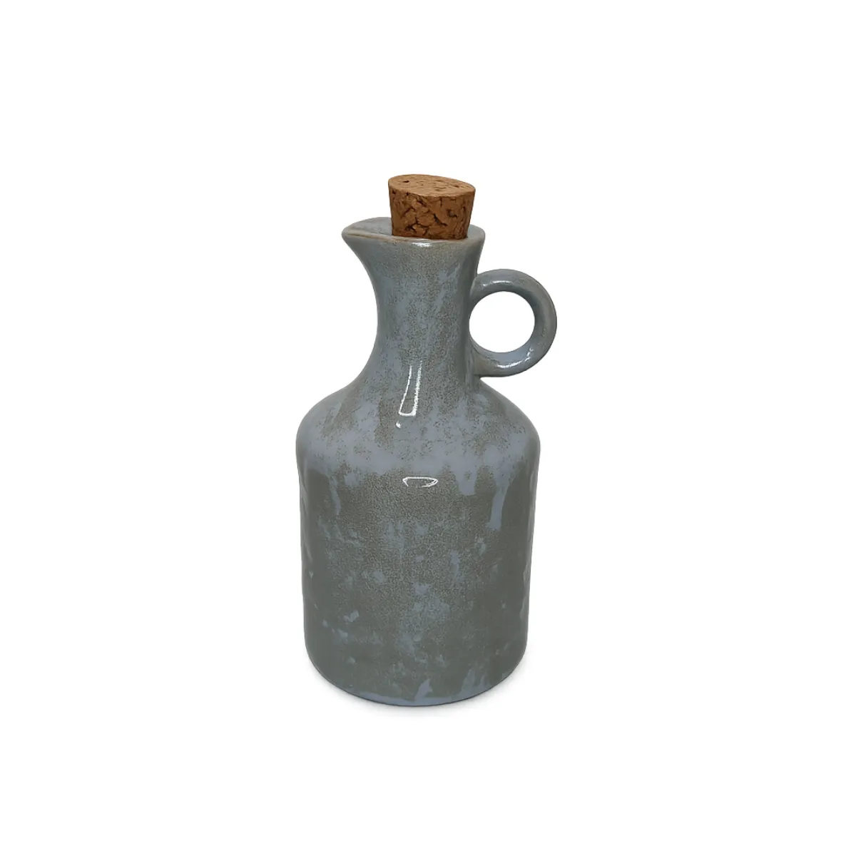 SMALL BLUE JUG WITH CORK ACCESSORY