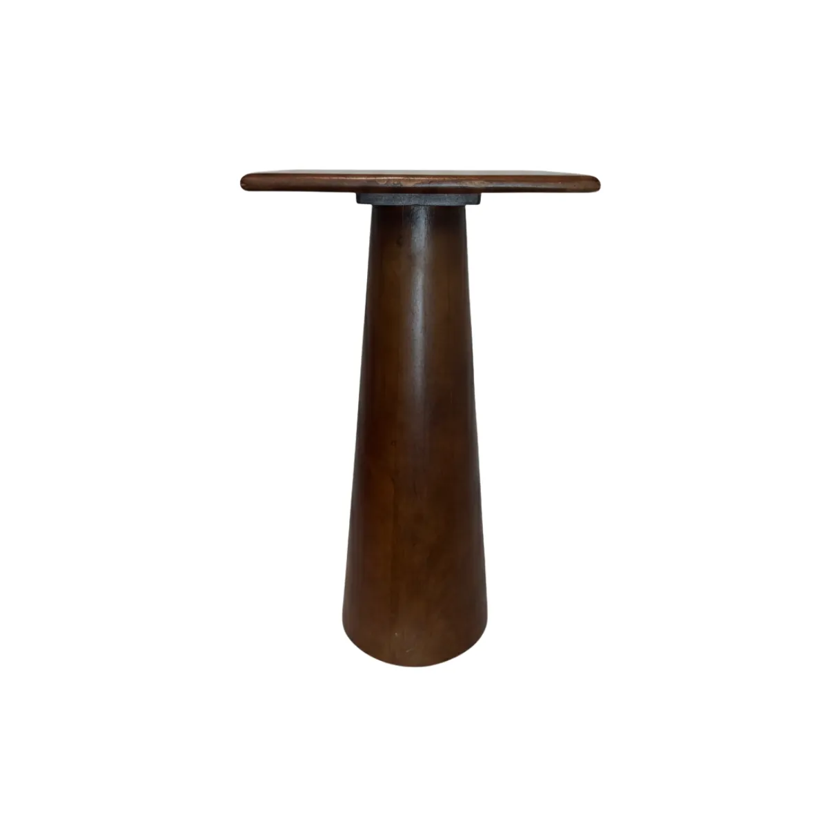 BROWN ACCENT TABLE