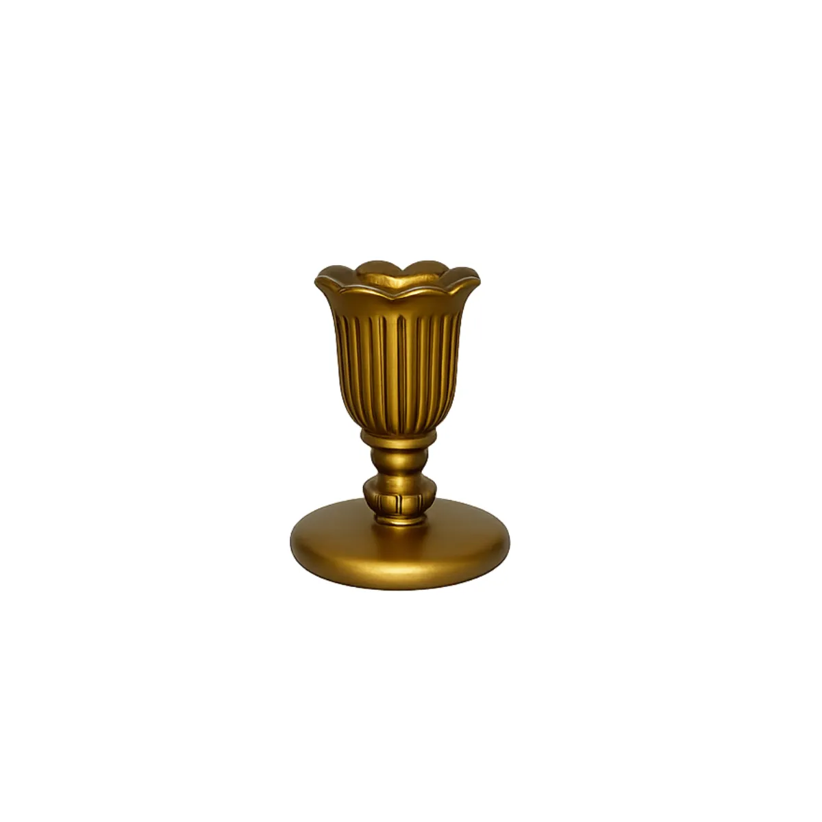 GOLD CANDLESTICK HOLDER