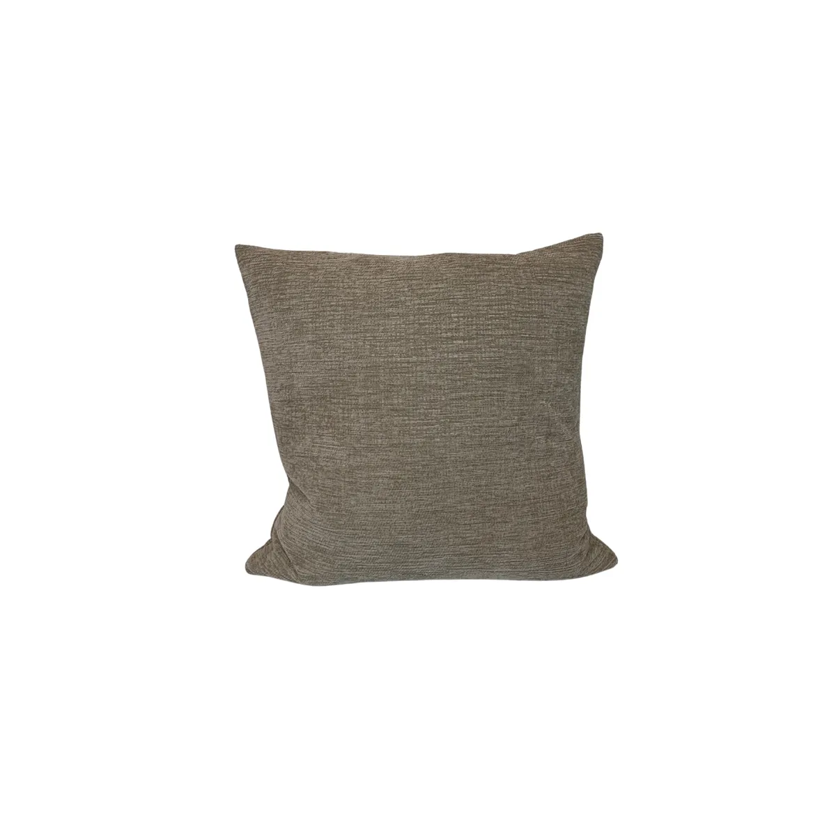 TEXTURED BEIGE WOVEN THROW PILLOW