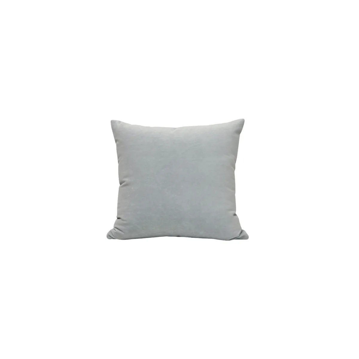 Light grey throw pillow