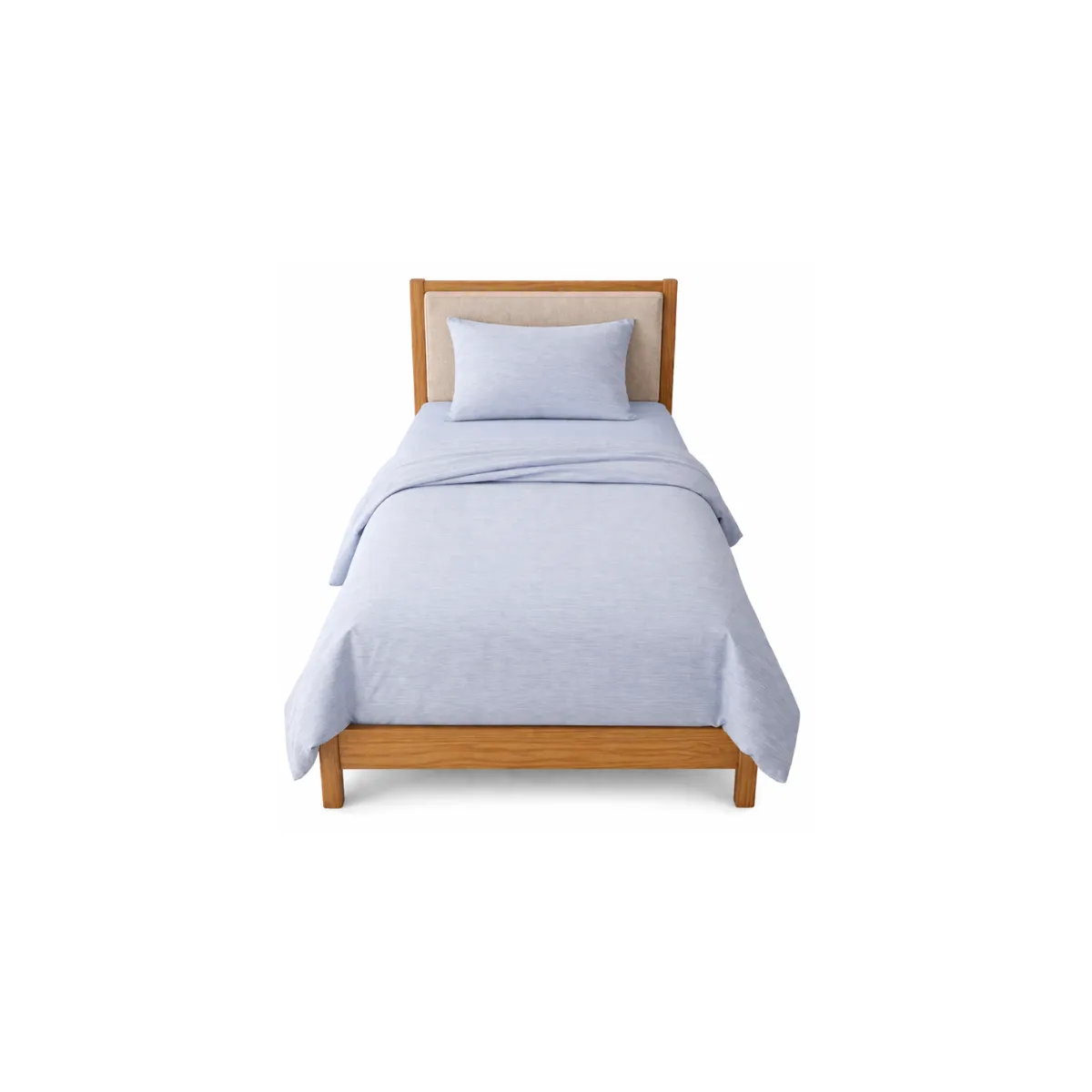 SOFT BLUE TWIN SHEET SET